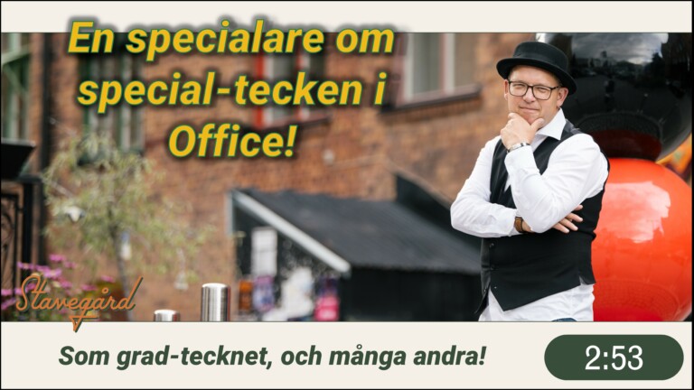 Specialtecken i Office 4.8 (8)