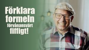 Få formeln förklarad
