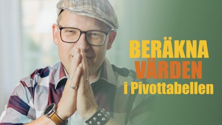 Egna beräknade värden i pivot