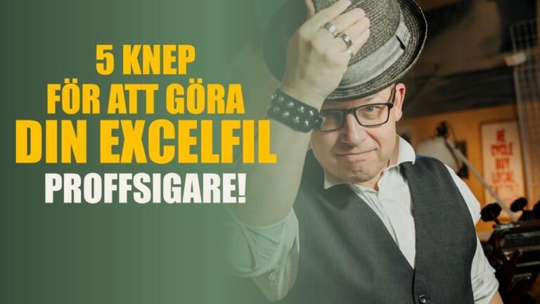 5 knep för att göra din fil proffsigare!