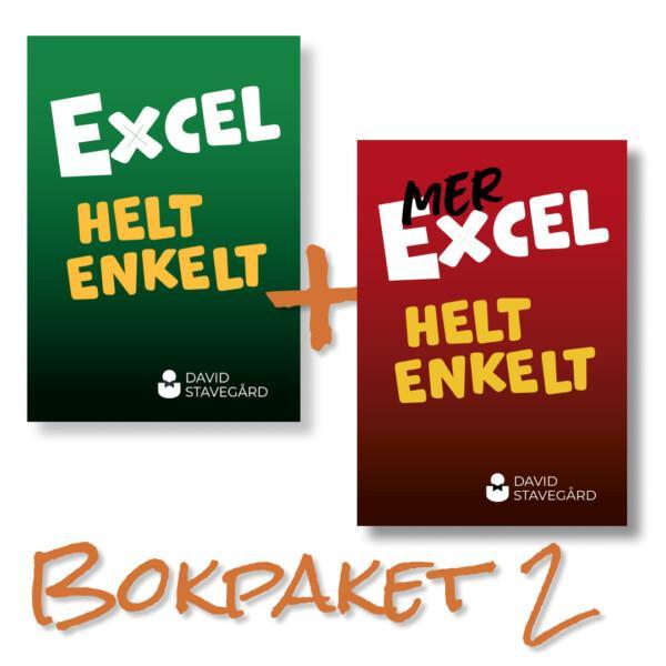 Bokpaket 2: Excel helt enkelt och Mer Excel helt enkelt