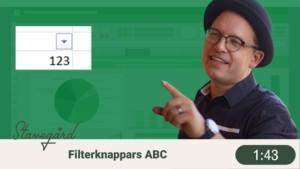 Filterknappars ABC i Excel