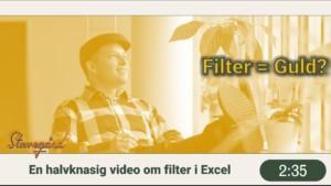 Filterknappar i Excel!