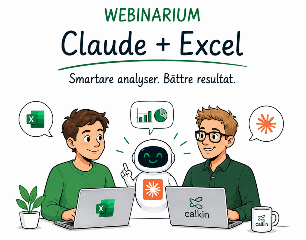 Webinarium om Claude och Excel