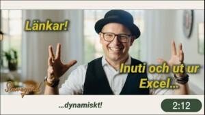 dynamiska lankar i excel