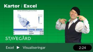 kartor i Excel