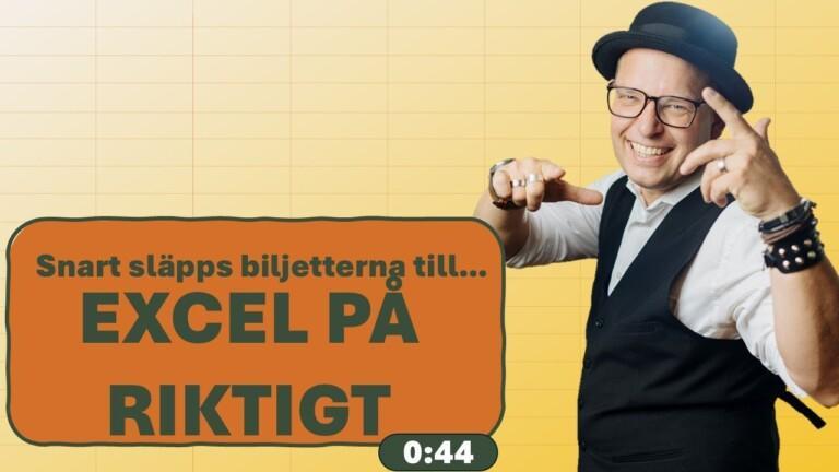 Excel på riktigt i Mars