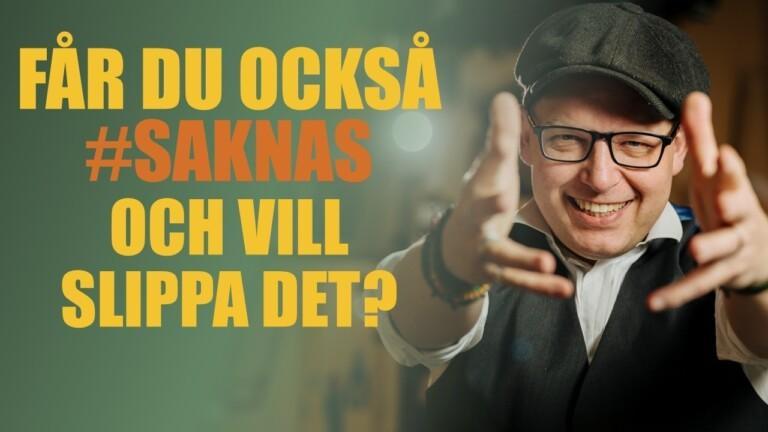 Slipp #saknas när du söker